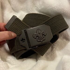 BSA  Boy Scout Adjustable Belt. Size M/L 42”
